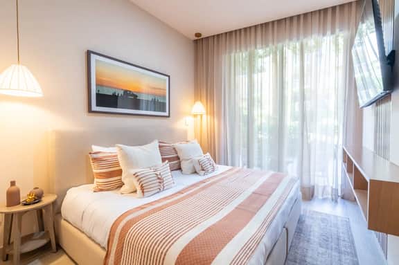 Modern Beach Escape | Ground 2BR | Secure Community